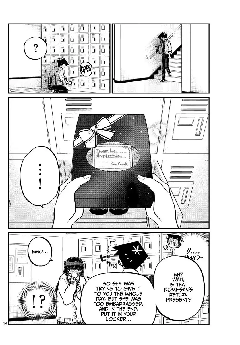 Komi-san wa Komyushou Desu Chapter 259 14